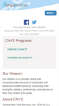 Mobile Screenshot of cnyservices.org