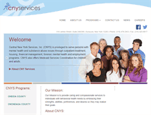 Tablet Screenshot of cnyservices.org
